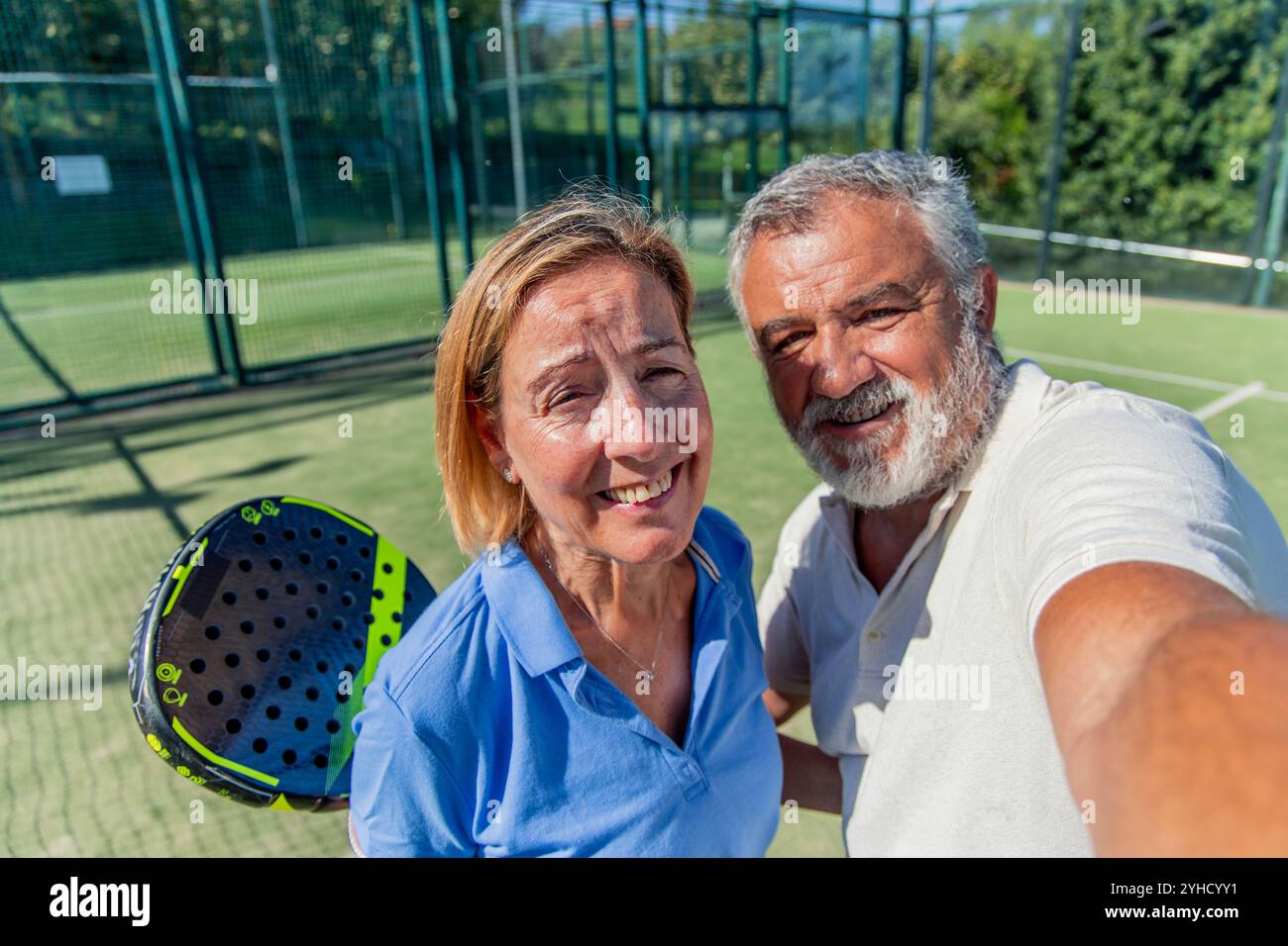 Fitness selfie senior man hi-res stock photography and images - Alamy