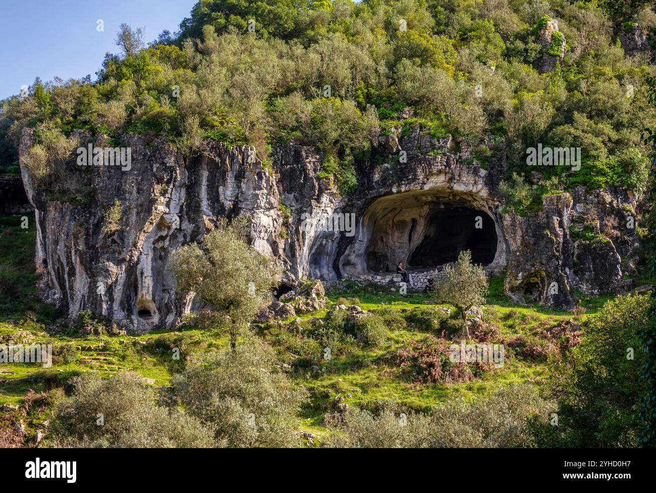 Casmilo Buracas do Casmilo - caves in Central Portugal Stock Photo - Alamy