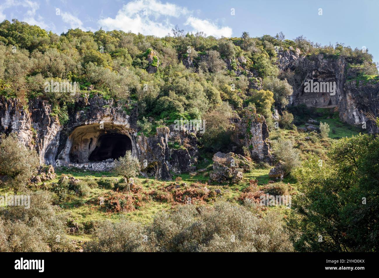 Casmilo Buracas do Casmilo - caves in Central Portugal Stock Photo - Alamy