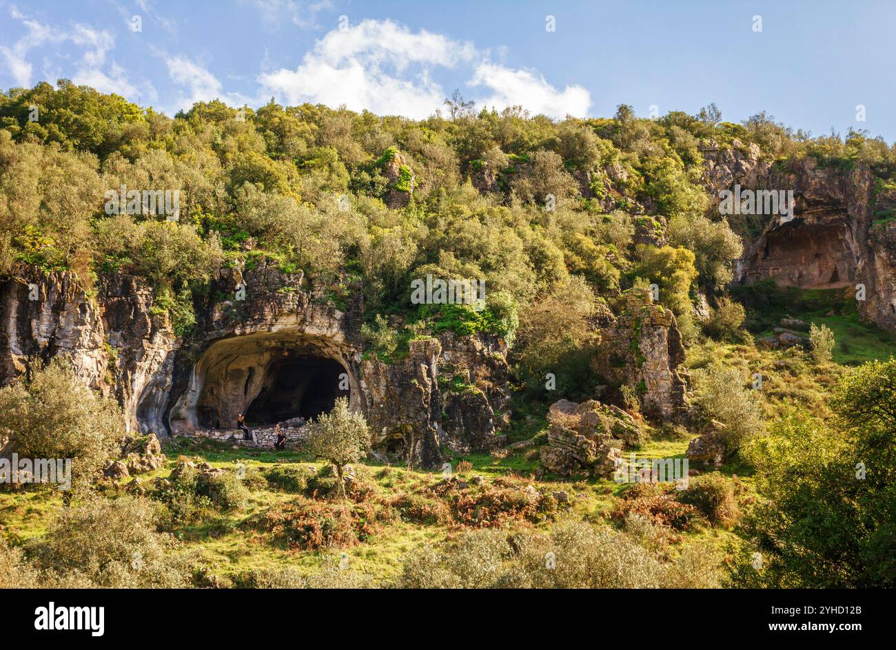 Casmilo Buracas do Casmilo - caves in Central Portugal Stock Photo - Alamy