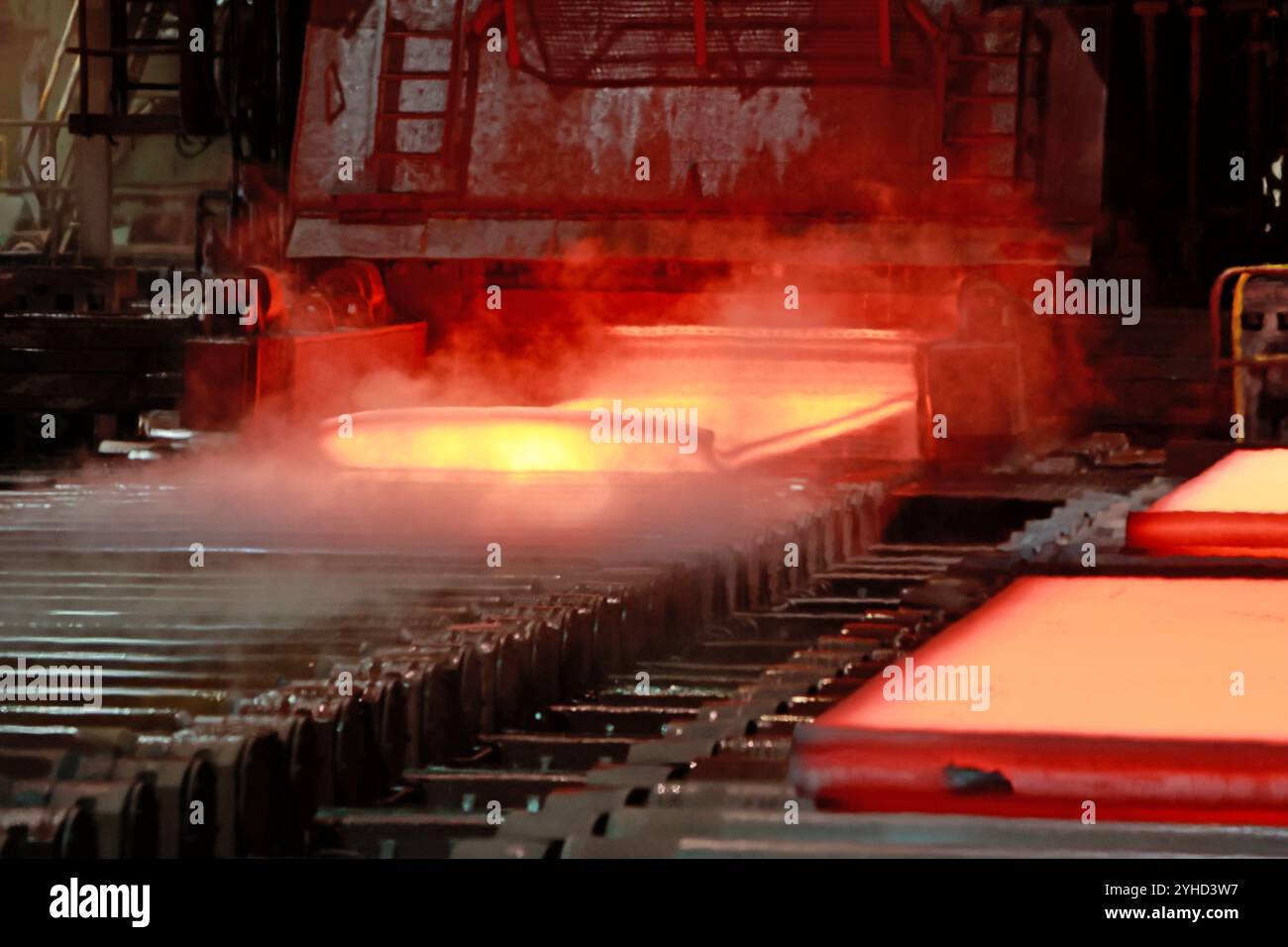 Steel mill produces high quality hi-res stock photography and images ...