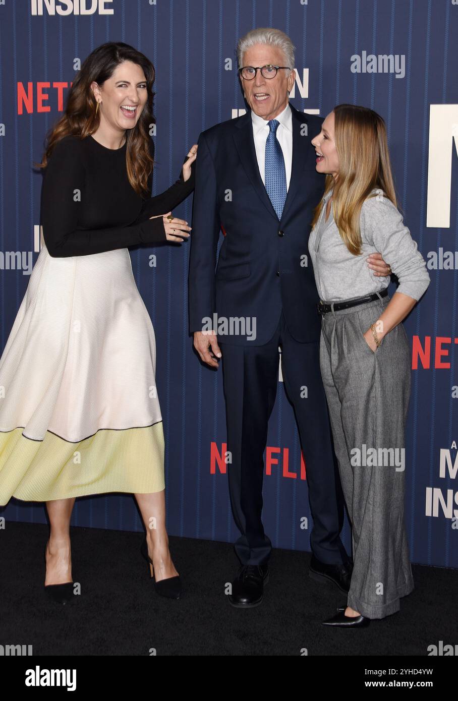Los Angeles, USA. 10th Nov, 2024. D'Arcy Carden, Ted Danson and Kristen