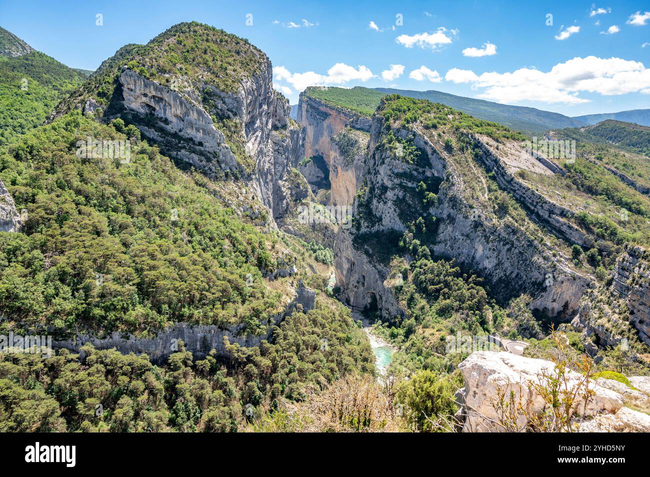 Verdon Rifts The Gorges du Verdon, the canyon formed by the Verdon river, is ...