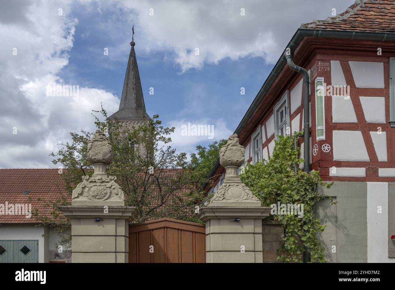 Gate church of saint john the baptist hi-res stock photography and ...