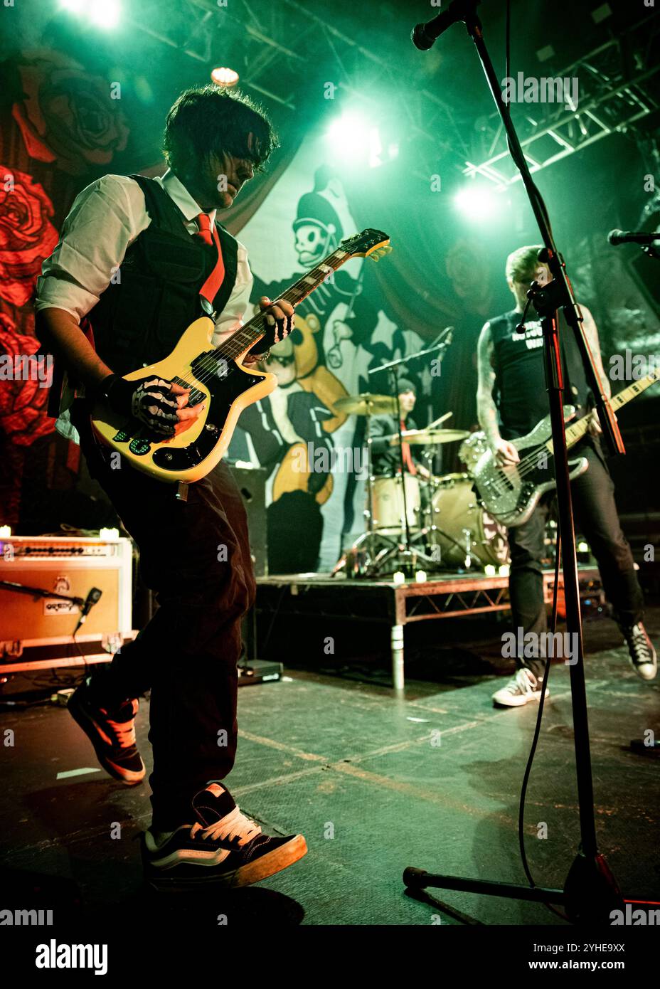 The Black Charade (My Chemical Romance tribute band) performing at O2 Academy Islington, London © Clarissa Debenham (Film Free Photography) / Alamy Stock Photo