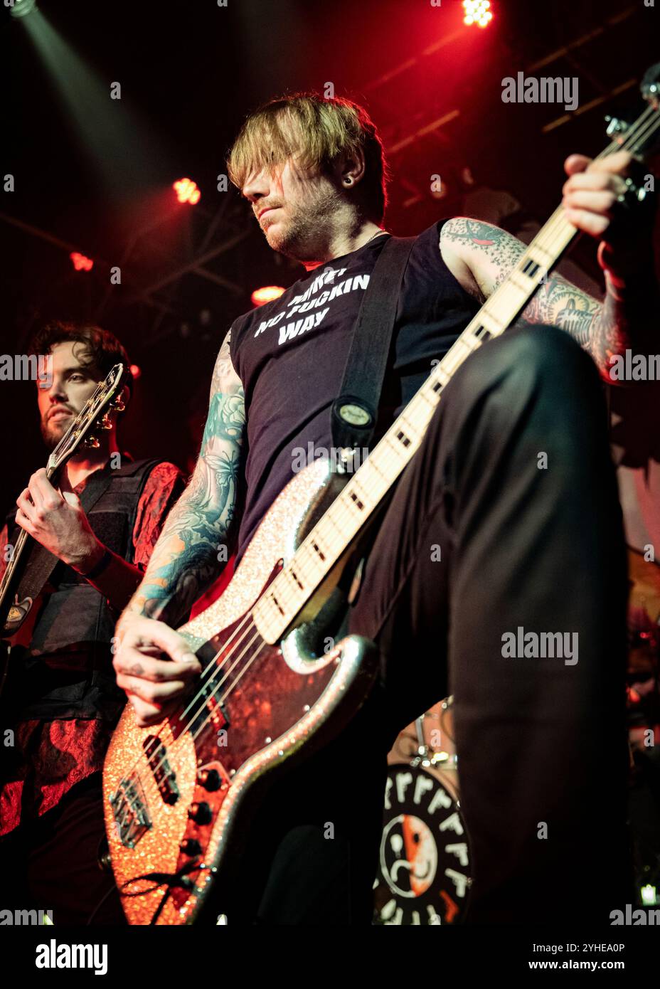 The Black Charade (My Chemical Romance tribute band) performing at O2 Academy Islington, London © Clarissa Debenham (Film Free Photography) / Alamy Stock Photo