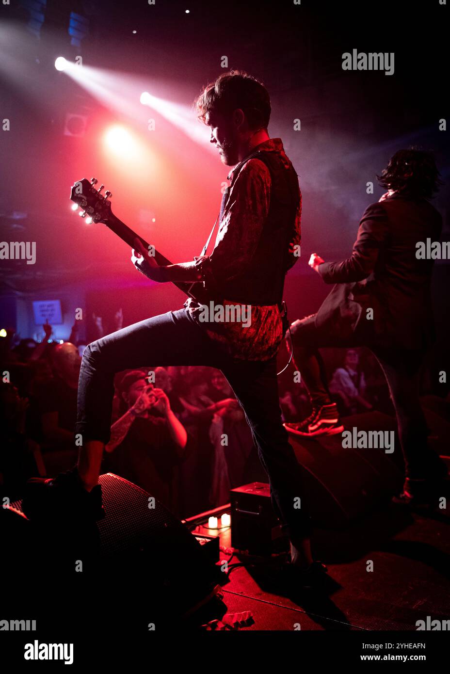 The Black Charade (My Chemical Romance tribute band) performing at O2 Academy Islington, London © Clarissa Debenham (Film Free Photography) / Alamy Stock Photo