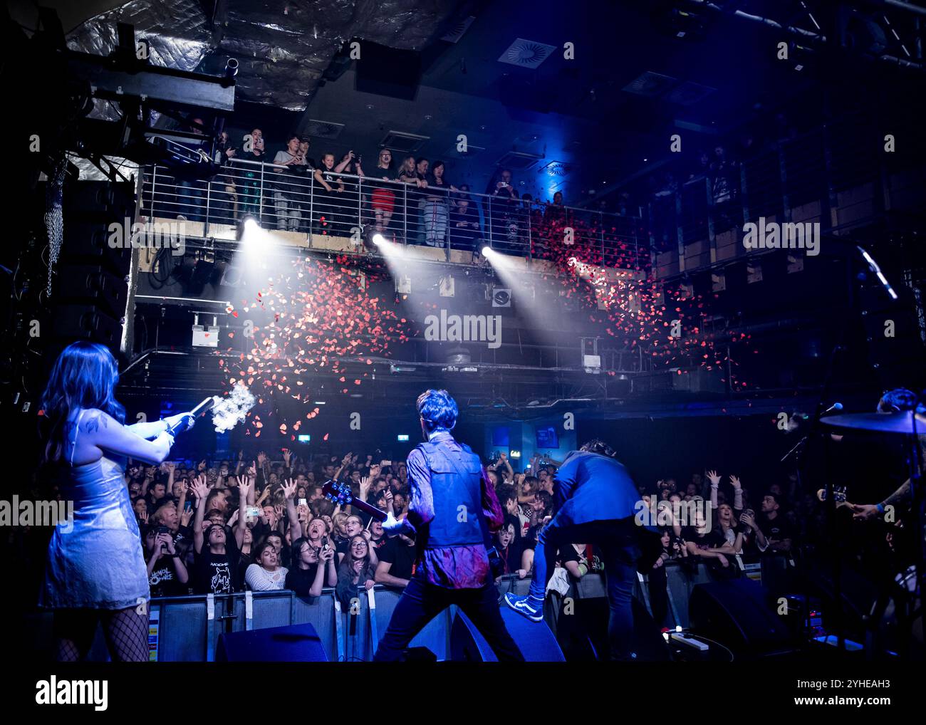 The Black Charade (My Chemical Romance tribute band) performing at O2 Academy Islington, London © Clarissa Debenham (Film Free Photography) / Alamy Stock Photo