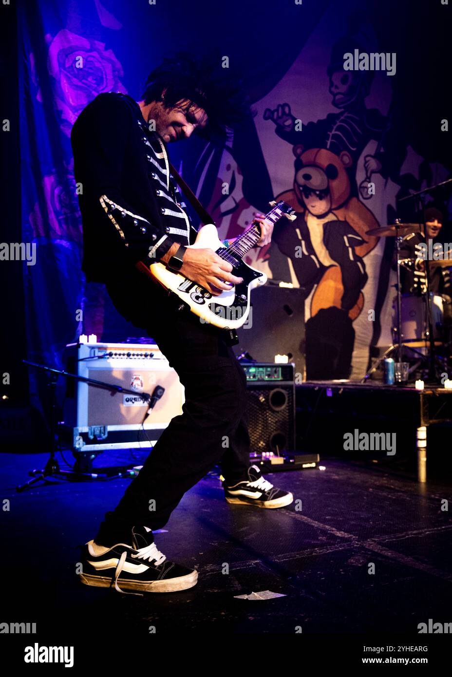 The Black Charade (My Chemical Romance tribute band) performing at O2 Academy Islington, London © Clarissa Debenham (Film Free Photography) / Alamy Stock Photo