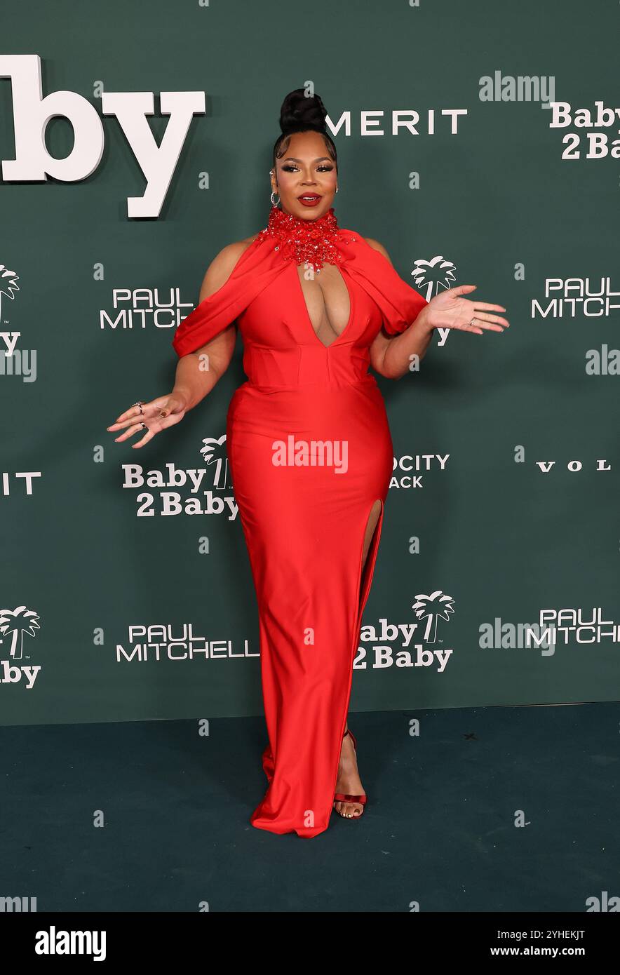 Los Angeles, USA. 10th Nov, 2024. Ashanti attends the 2024 Baby2Baby Gala at Pacific Design Center on November 09, 2024 in West Hollywood, California. Photo: CraSH/imageSPACE Credit: Imagespace/Alamy Live News Stock Photo