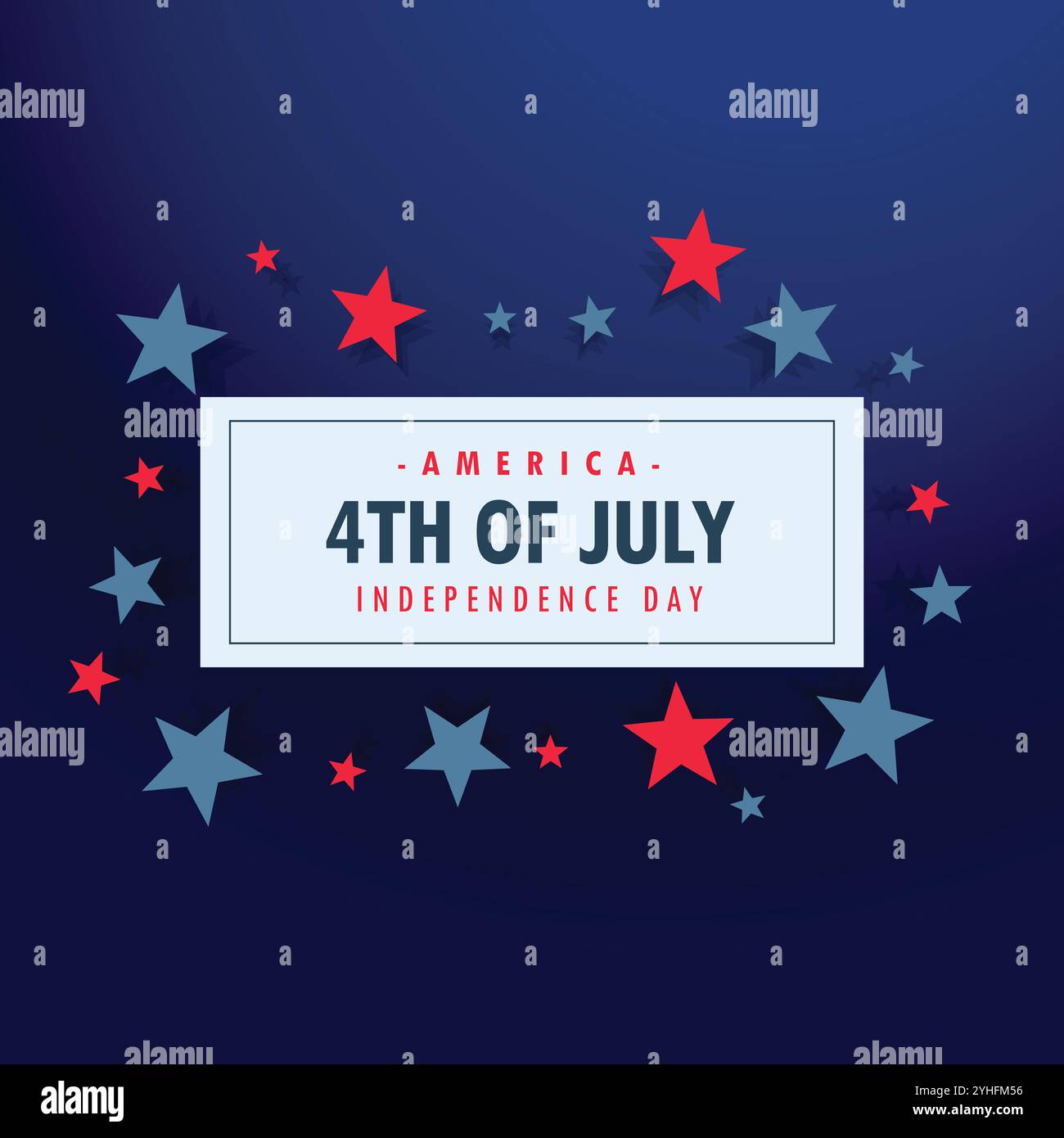 4th of july background with stars Stock Vector Image & Art - Alamy