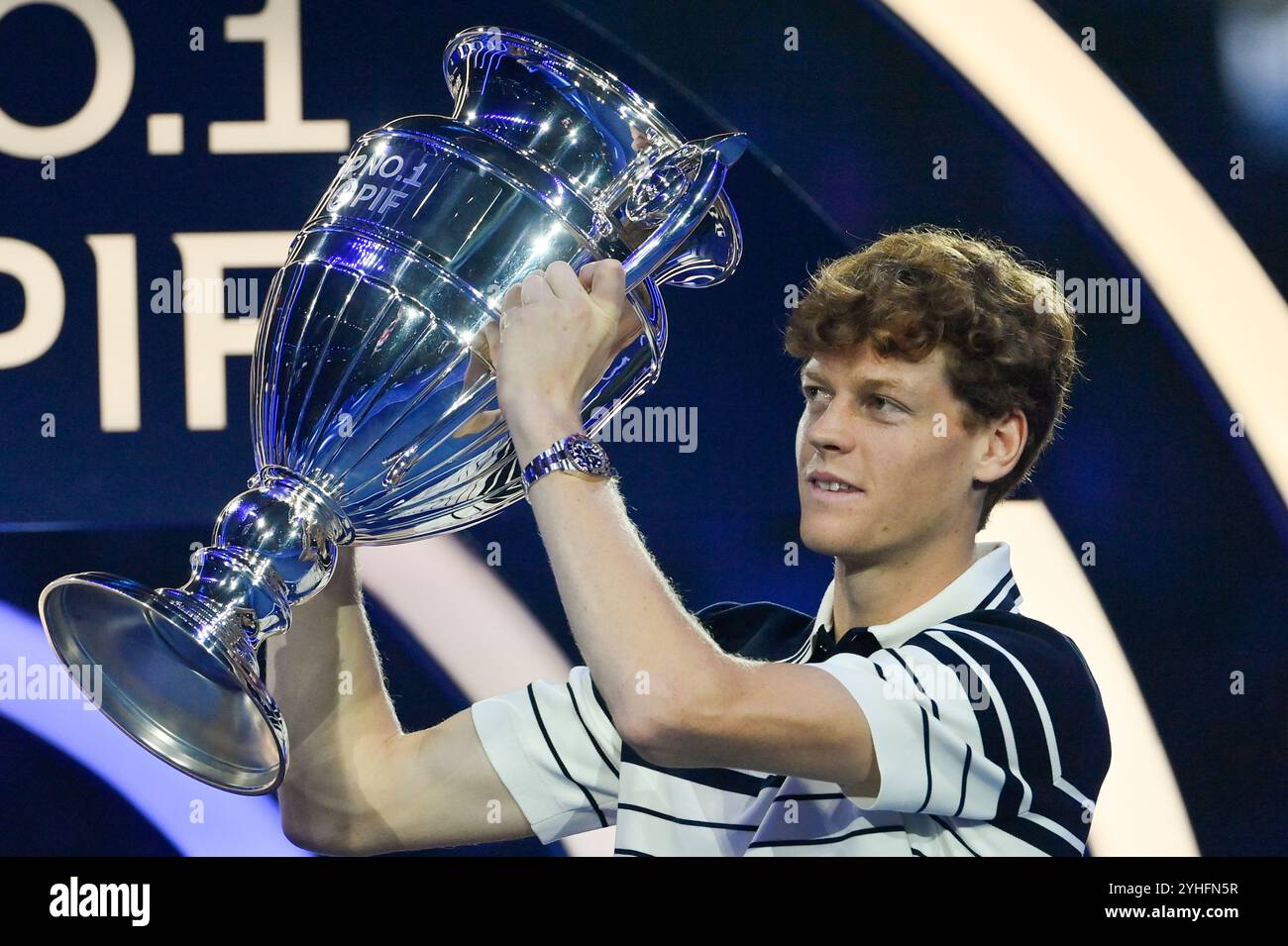 Jannik sinner atp finals 2024 turin hires stock photography and images