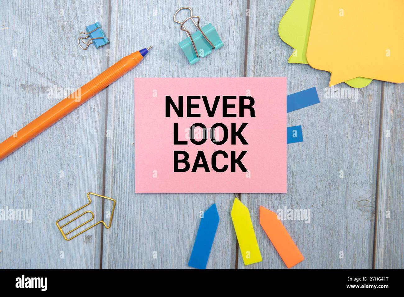 Never look back hi-res stock photography and images - Alamy