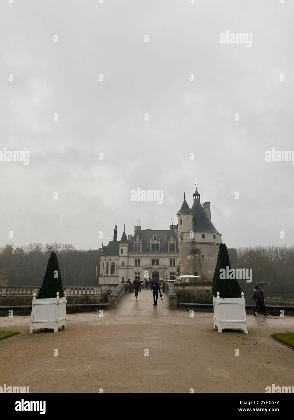 Château de Chenonceau, Chenonceau Castle France - Smartphone Captured Stock Image