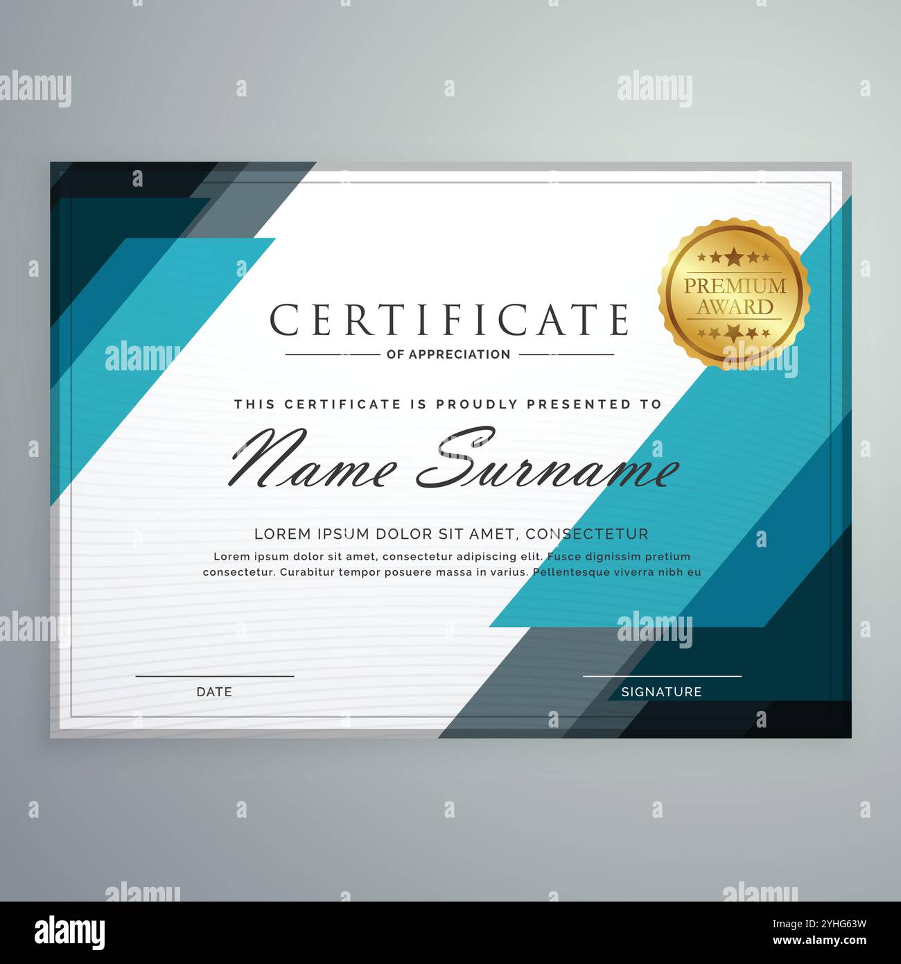 premium multipurpose business certificate template design in modern ...