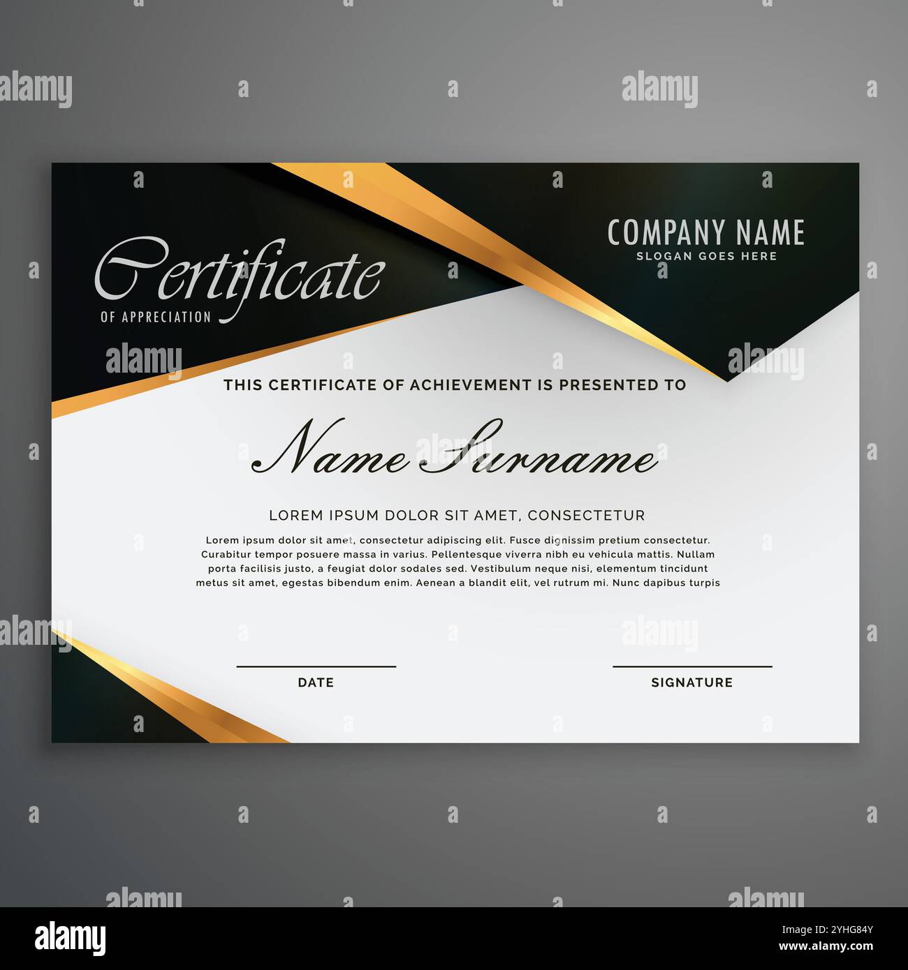 premium multipurpose business certificate template design in modern ...