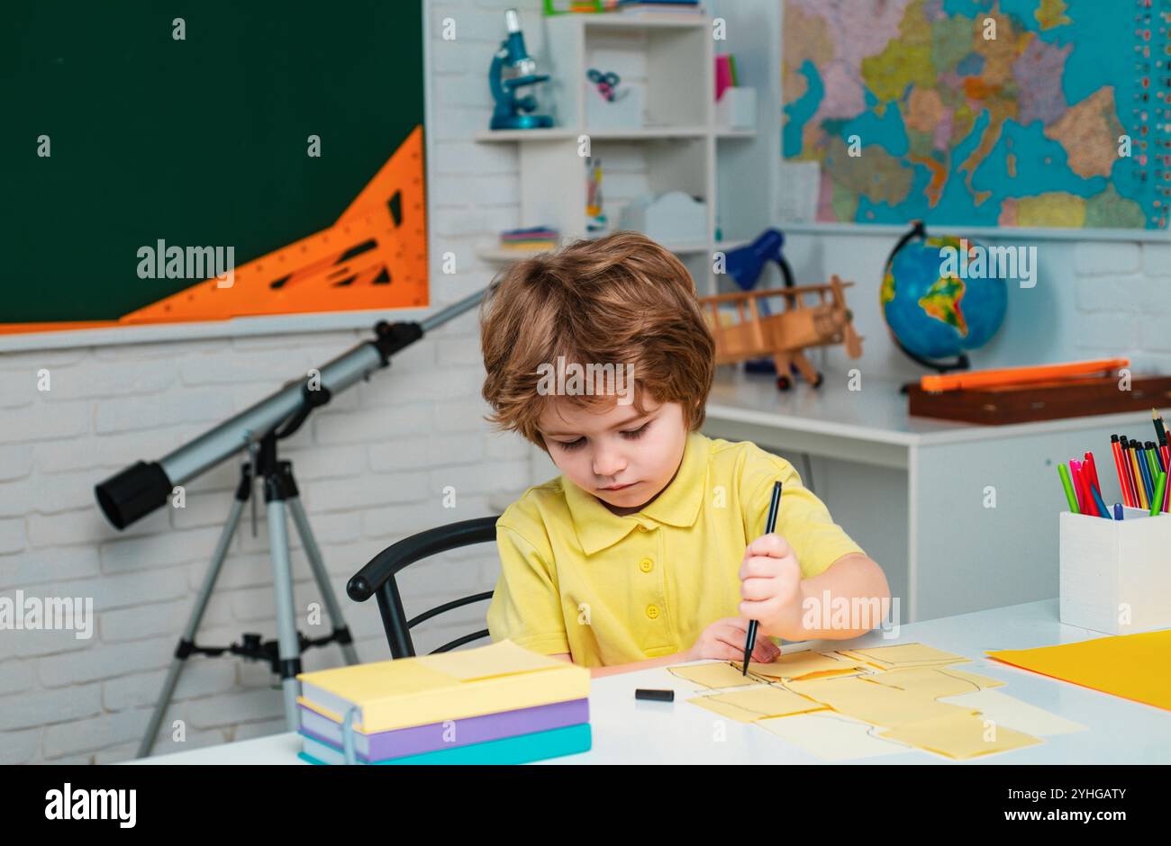 Study Elementary Home study. Back to school. Education. School kids. Elementary school ...