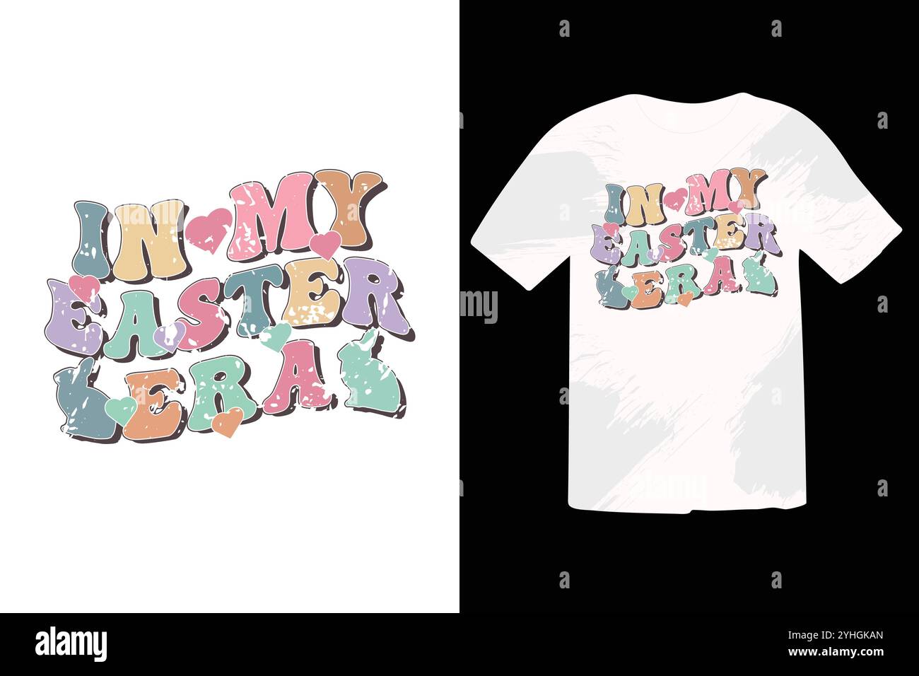 Ester SVG T-shirt Design Stock Vector