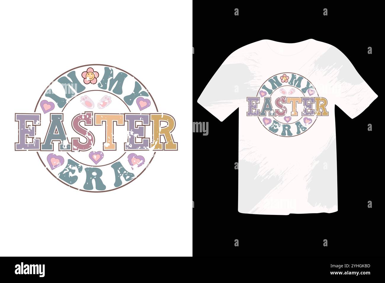 Ester SVG T-shirt Design Stock Vector