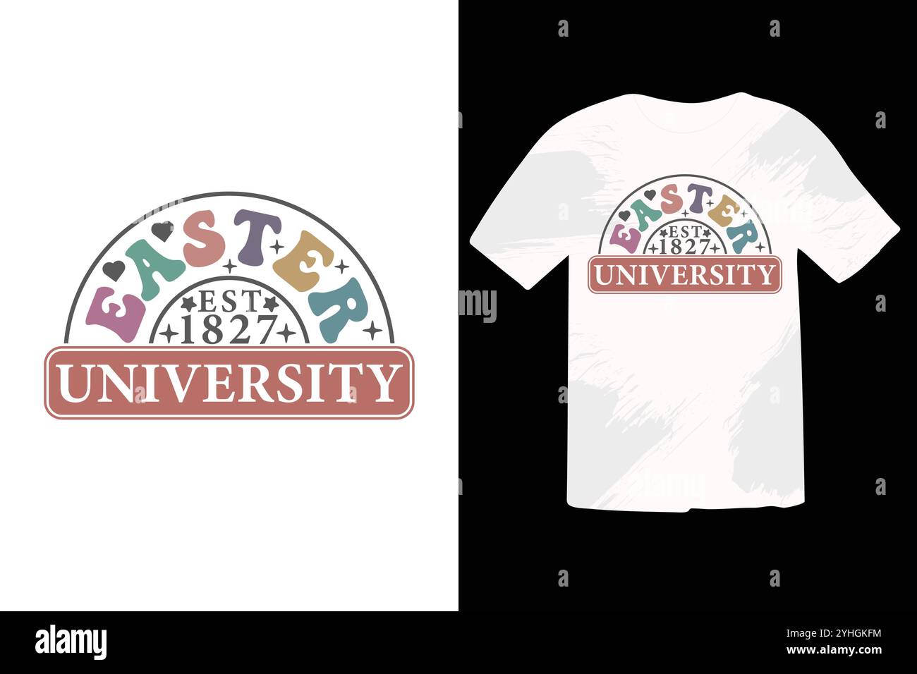 Ester SVG T-shirt Design Stock Vector