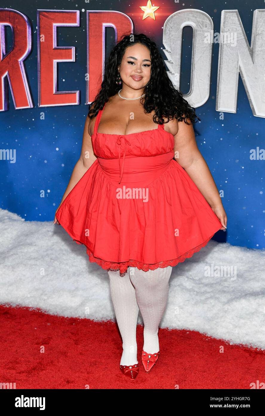 Phaith Montoya attends the Amazon MGM Studios premiere of "Red One" at