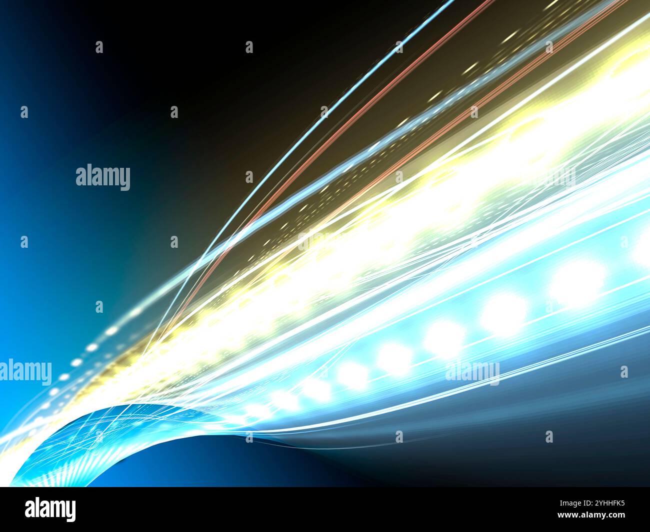 Futuristic light hi-res stock photography and images - Alamy