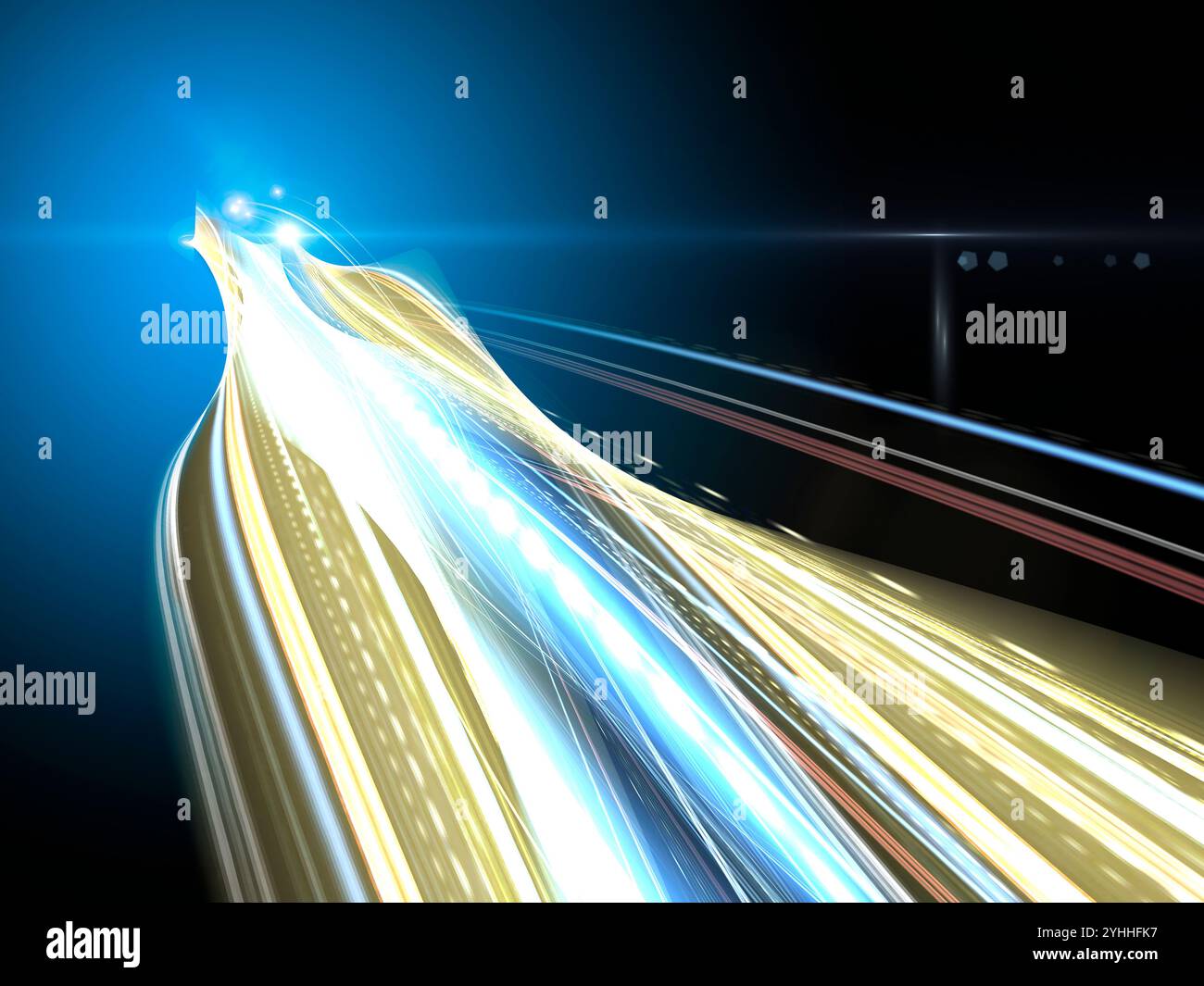 Futuristic light hi-res stock photography and images - Alamy