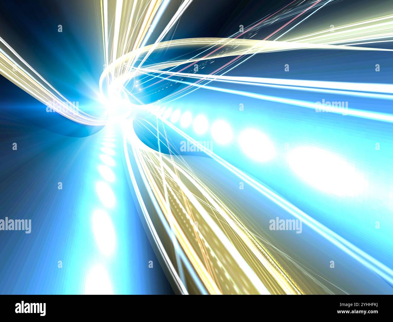Radial rays moving Stock Photo - Alamy