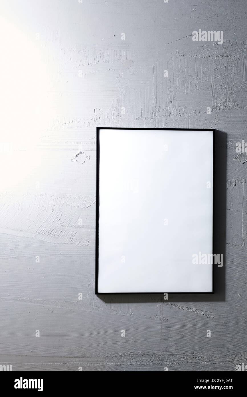 Frames hanging on the wall Stock Photo - Alamy