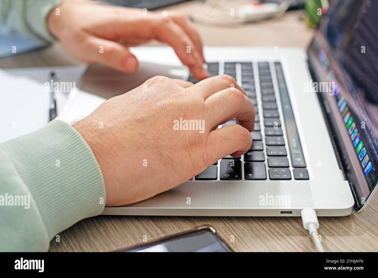 writing programs and codes at home. Programming and home conditions ...