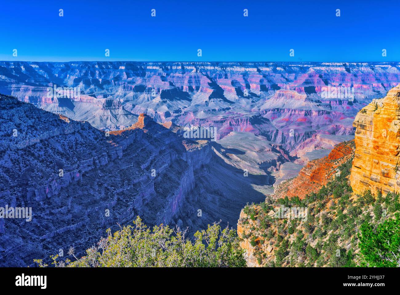 Southern Rim Gr Amazing natural geological formation - Grand Canyon in Arizona ...