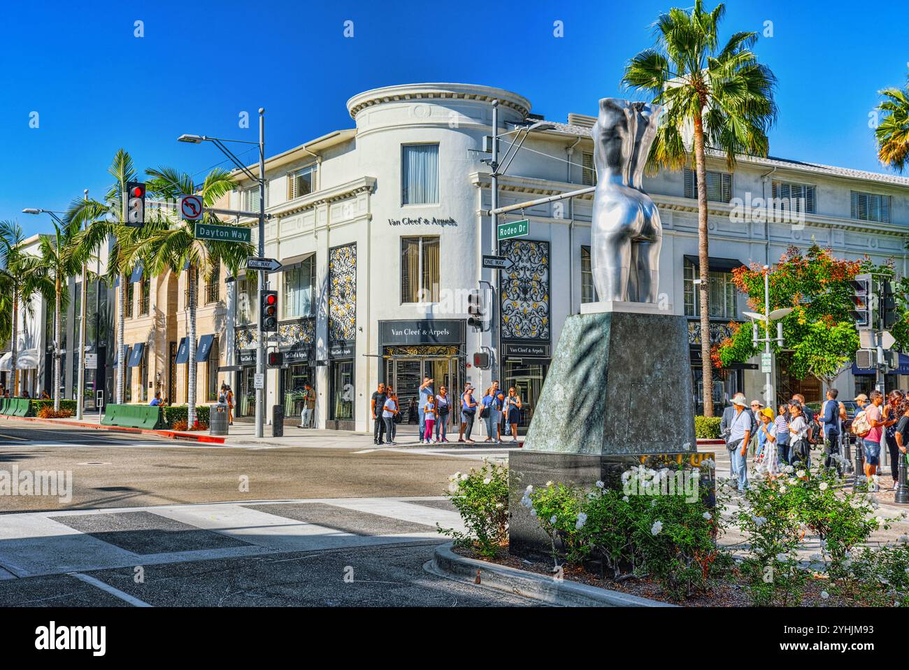 Los Angelos, California, USA - September 23, 2018: View of the ...
