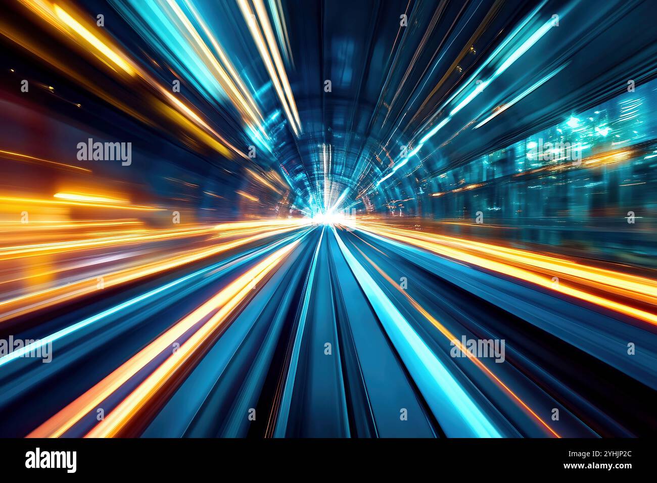 Dynamic Motion Capture of Speed Through a Stunningly Futuristic Tunnel ...