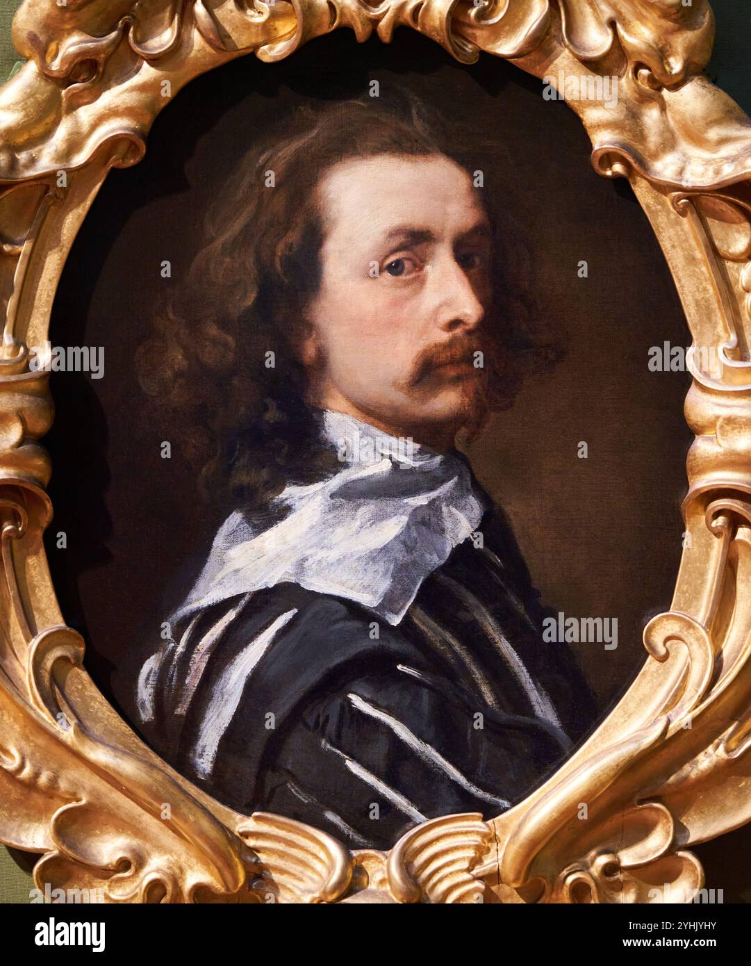 Self-portrait, about 1640, Sir Anthony van Dyck, National Portrait Gallery, London, UK Stock Photo