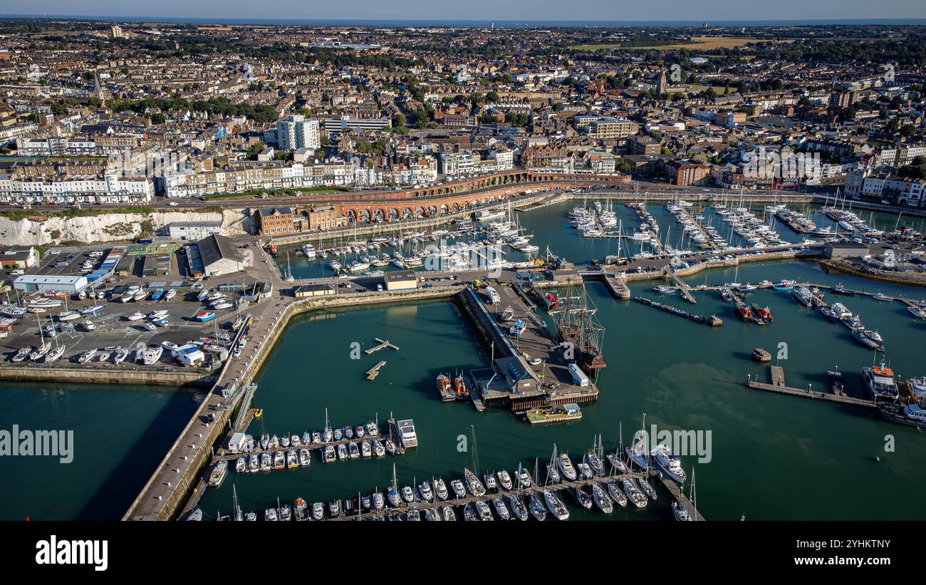 Aerial drone ramsgate hi-res stock photography and images - Alamy