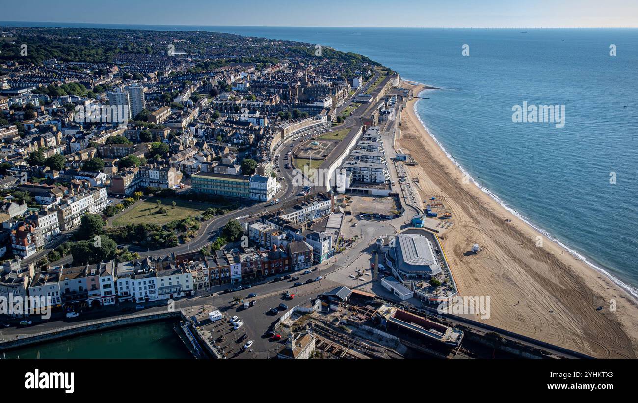 Aerial drone ramsgate hi-res stock photography and images - Alamy