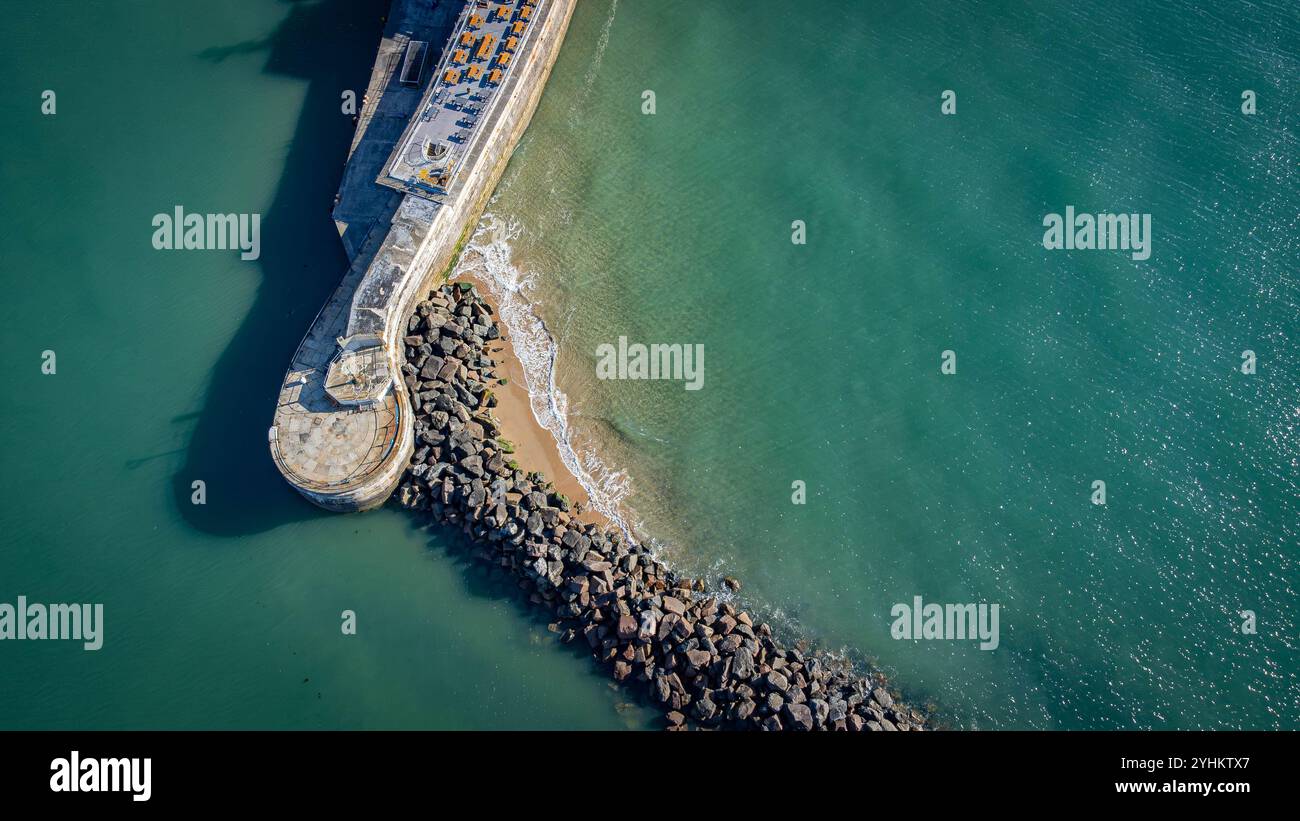 Aerial drone ramsgate hi-res stock photography and images - Alamy