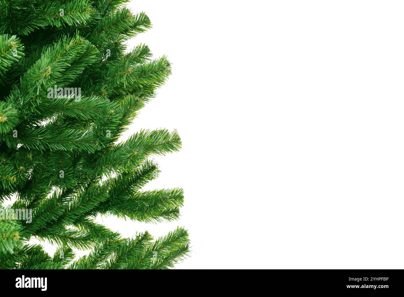 Christmas Tree isolated on white background Stock Photo - Alamy