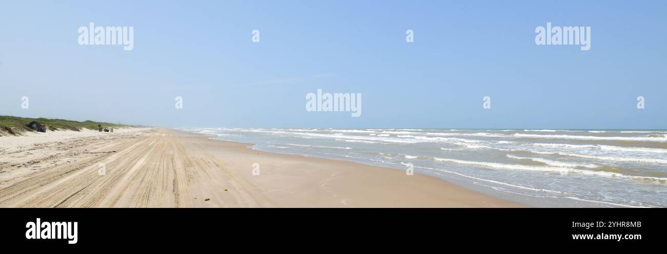 Boca Chica Beach, Texas Stock Photo