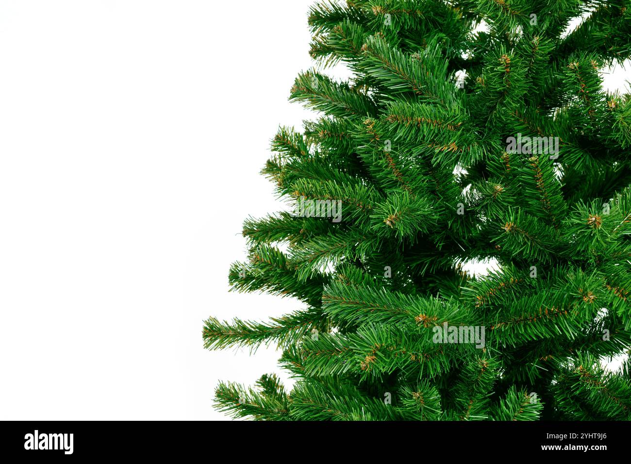 Christmas Tree isolated on white background Stock Photo - Alamy