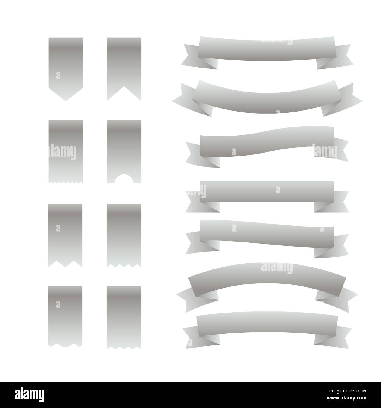 ribbon and labels big set Stock Vector Image & Art - Alamy