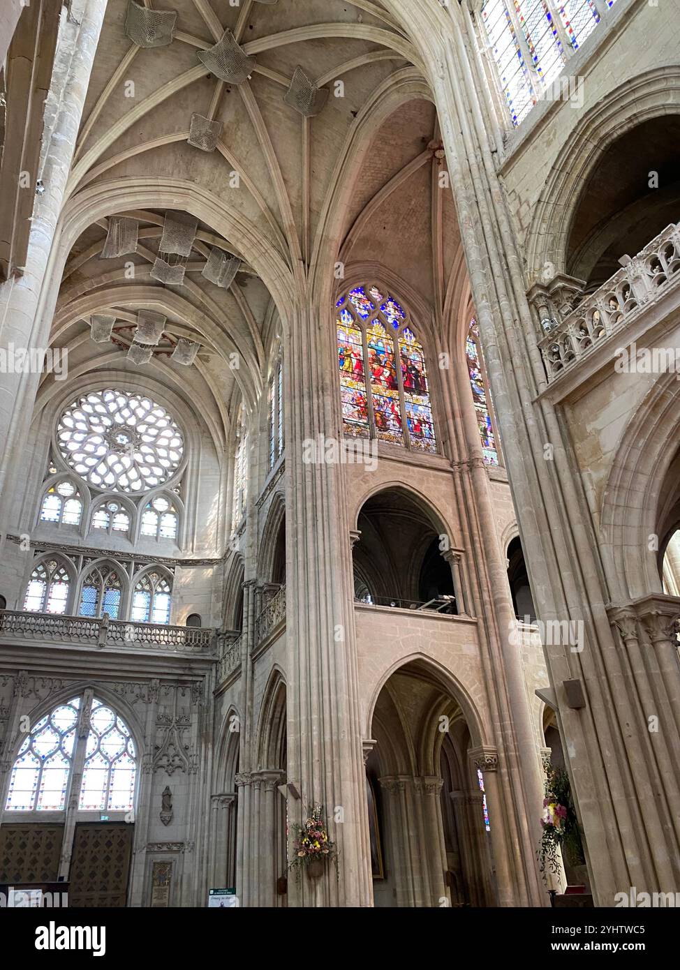 Notre-Dame de Senlis - Senlis Cathedral - Smartphone Captured Stock Image