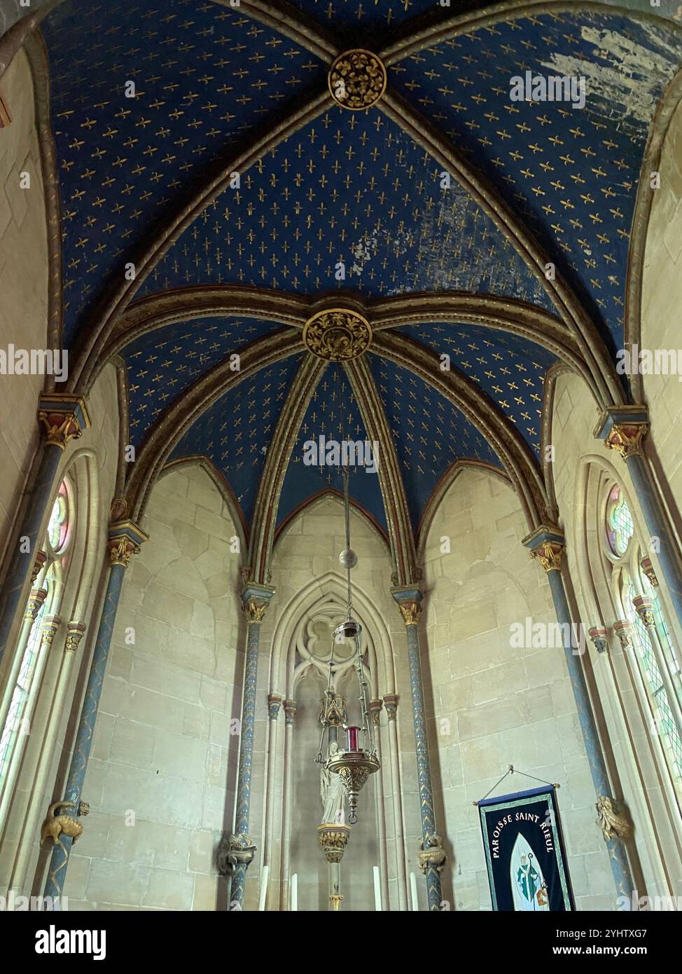 Notre-Dame de Senlis - Senlis Cathedral - Smartphone Captured Stock Image