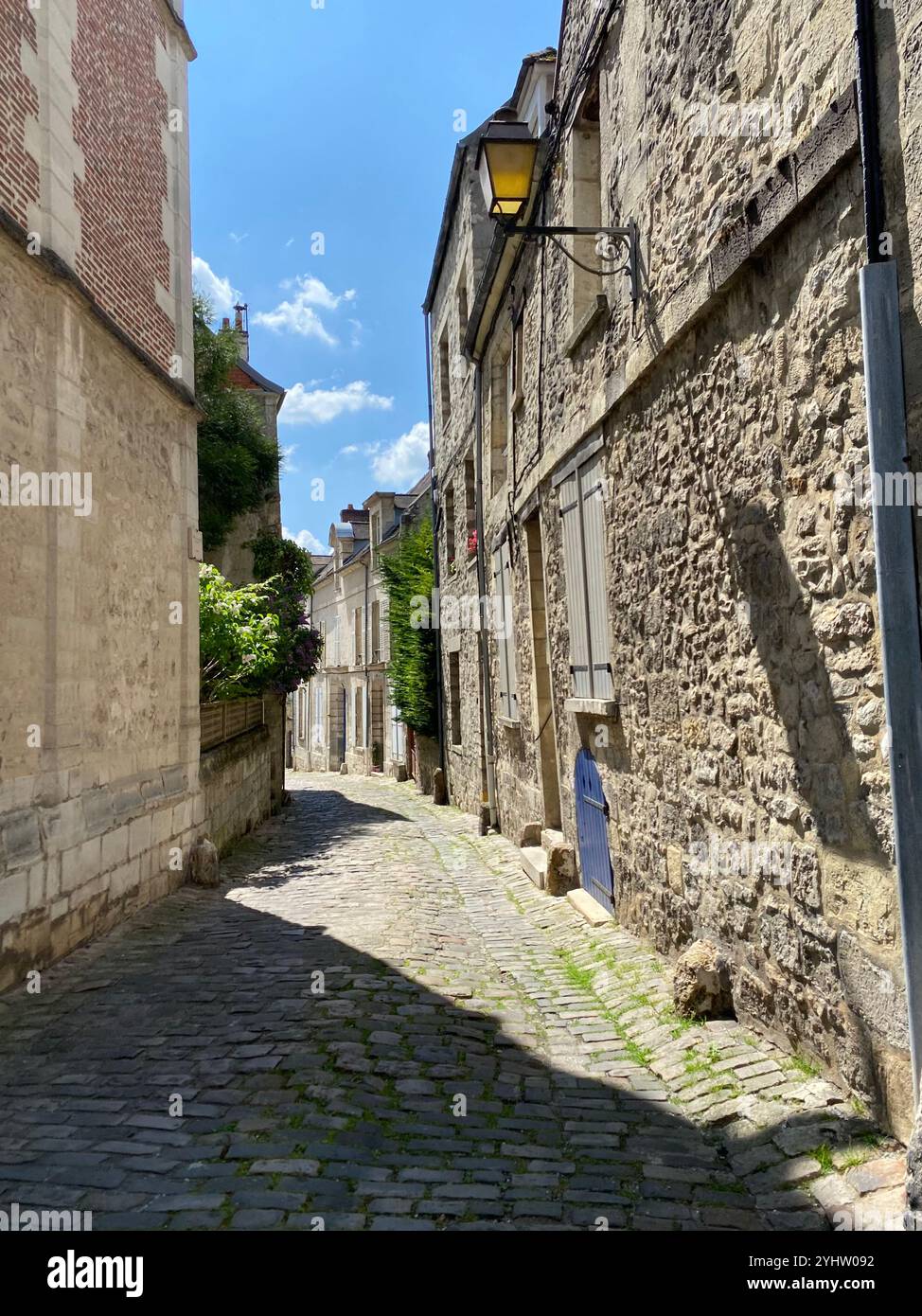 Senlis Architecture, French architecture - Smartphone Captured Stock Image