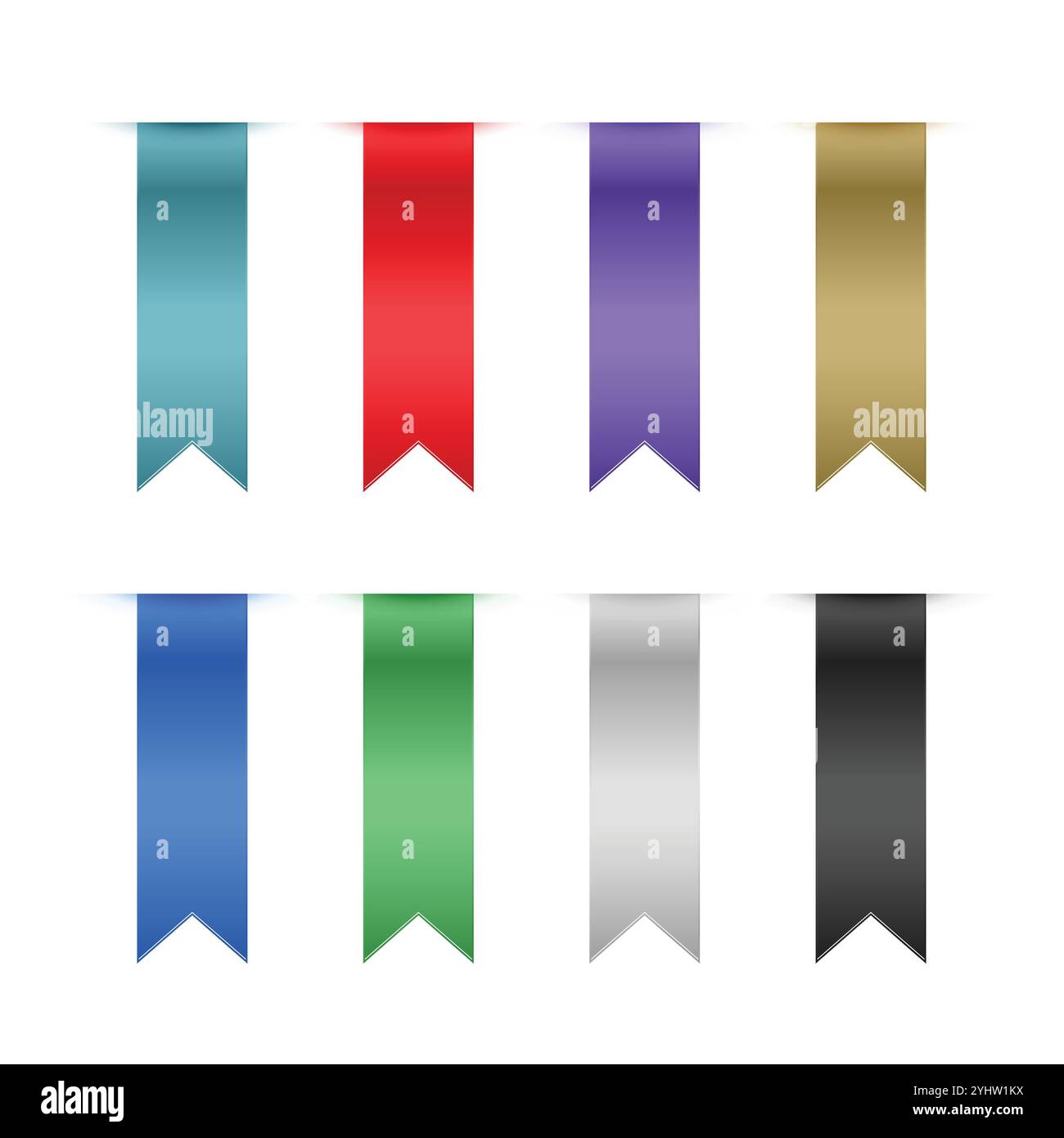 Cloth ribbons Cut Out Stock Images & Pictures - Alamy