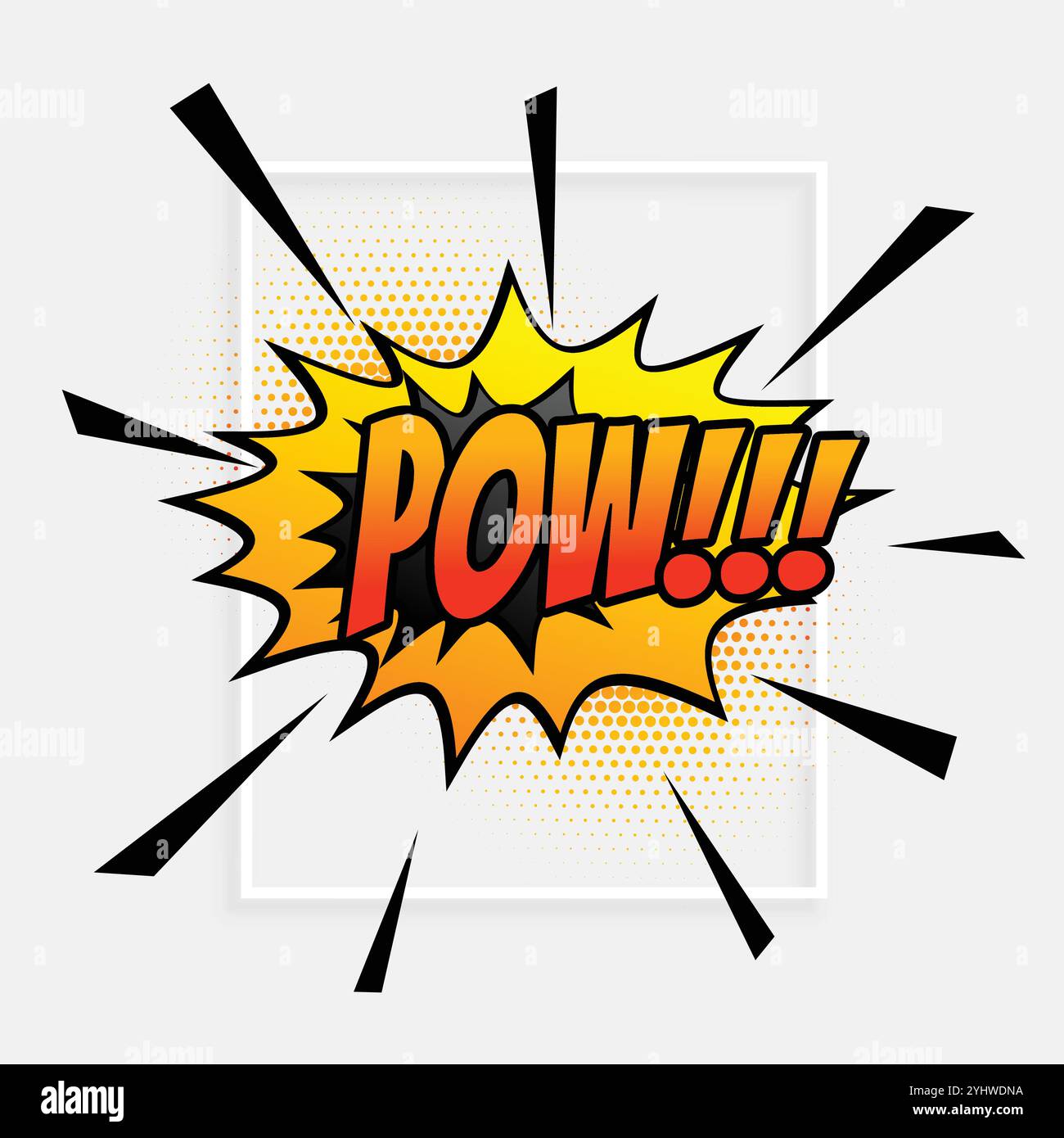 Comic book sound blast hi-res stock photography and images - Alamy