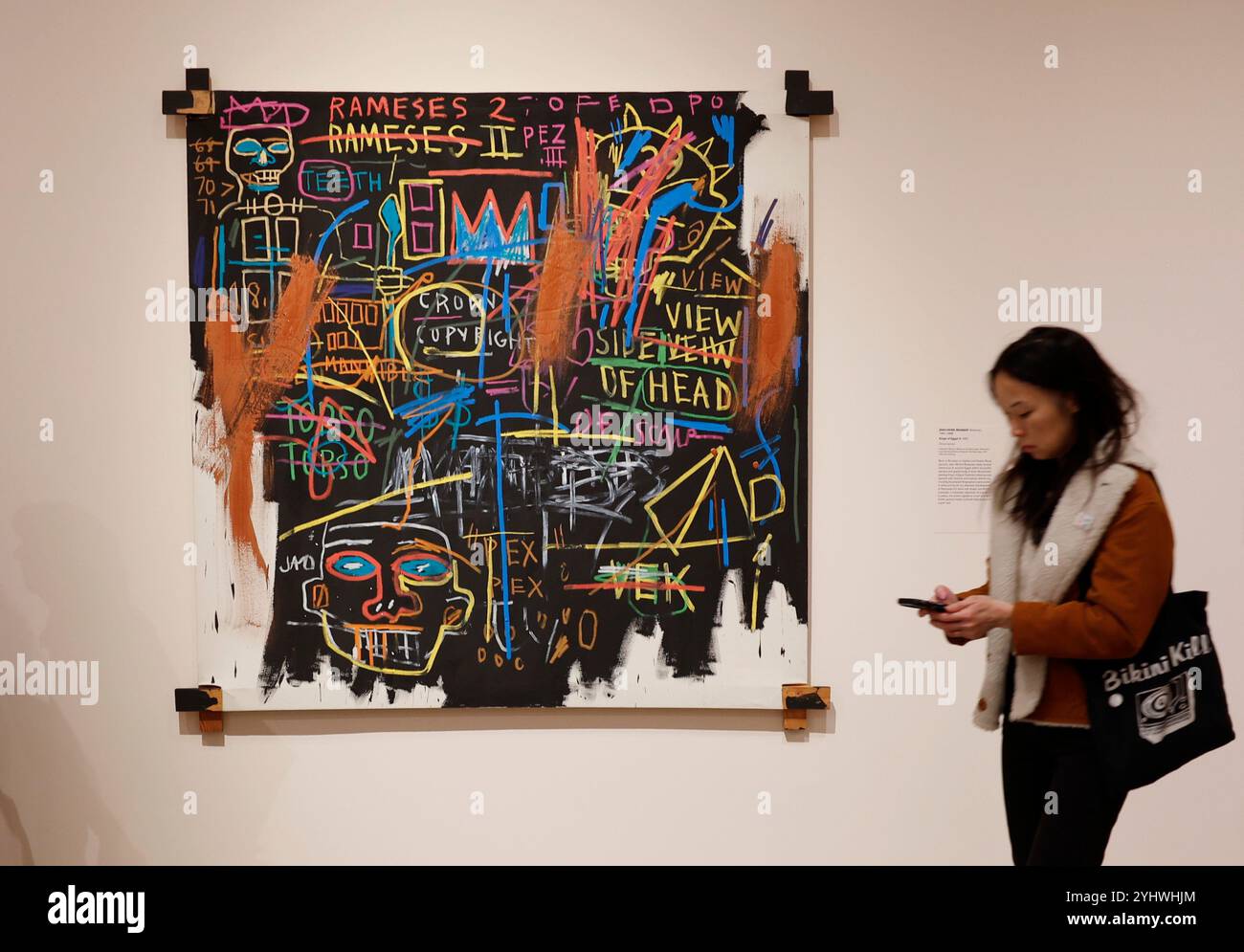 New York United States 12th Nov 2024 Jean Michel Basquiat Kings Of New York United States 12th Nov 2024 Jean Michel Basquiat Kings Of Egypt Ii Is On Display At A Press Preview Of Flight Into Egypt Black Artists And Ancient Egypt 1876cnow At The Met Fifth Avenue On Tuesday November 12 2024 In New York City The Exhibition Will Open To The Public On November 17 And Will Remain On View Through February 17 2025 Photo By John Angelilloupi Credit Upialamy Live News 2YHWHJM