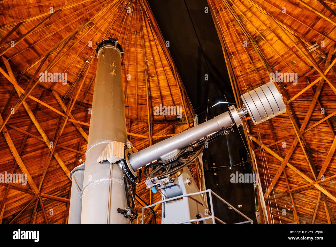 Observatory II - Archival print popular of painting of observatory deck in Arizona desert