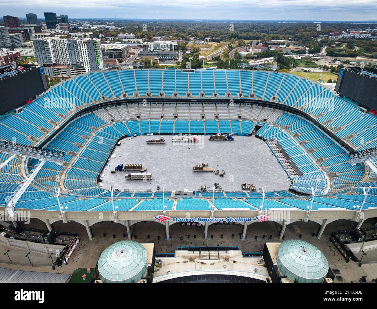 Bank of america stadium aerial hi-res stock photography and images - Alamy