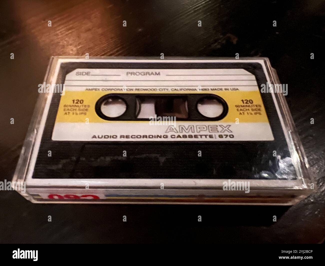 And old tape cassette - Smartphone Captured Stock Image